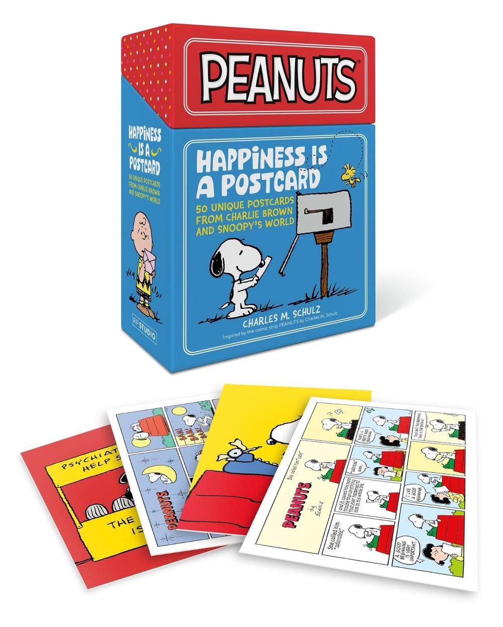 Peanuts: Happiness Is a Postcard by Charles Schulz - ISBN: 9798894142289