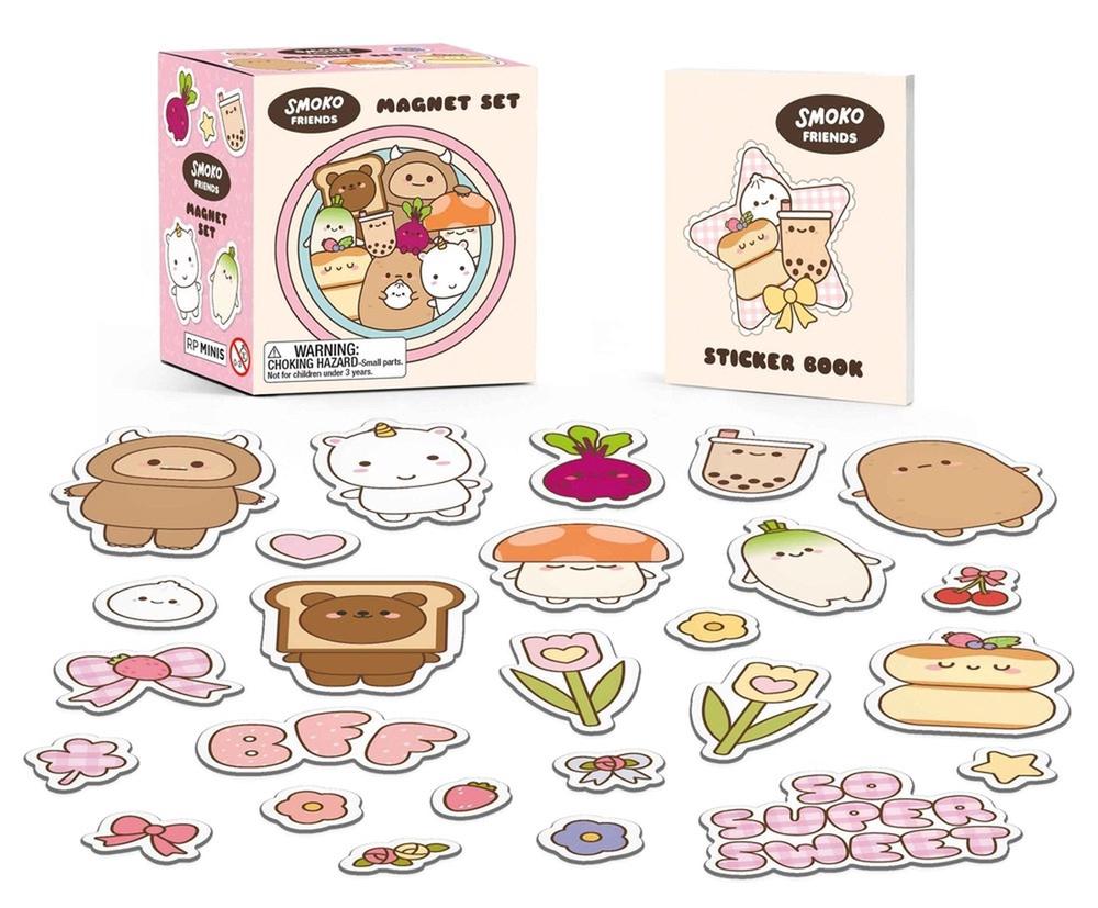Smoko Friends Magnet Set by Running Press - ISBN: 9798894142494