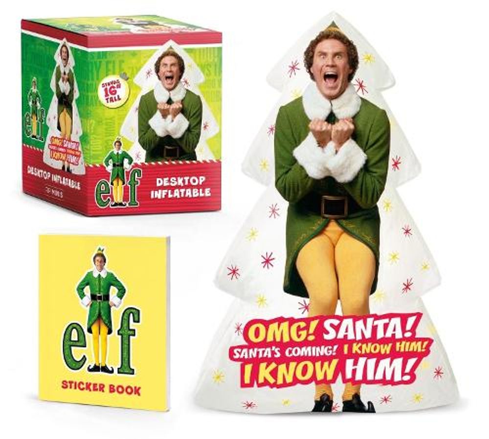 Elf: Desktop Inflatable Buddy the Elf by Running Press - ISBN: 9798894142920