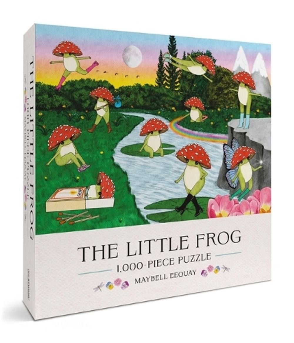 The Little Frog 1,000-Piece Puzzle by Maybell Eequay - ISBN: 9798894143545