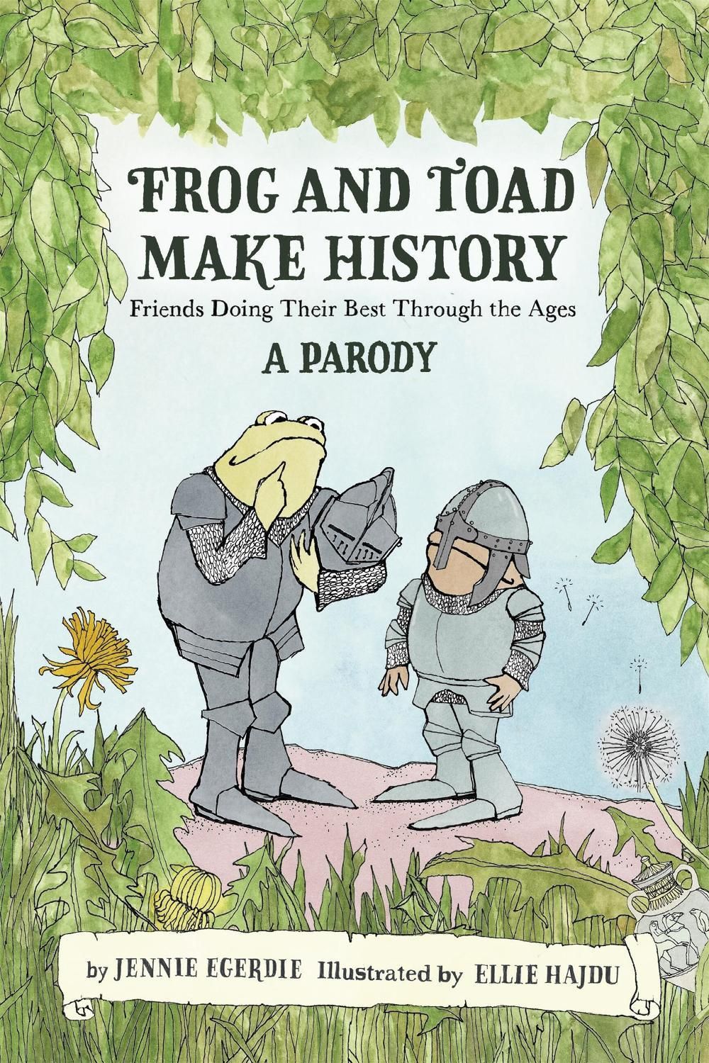 Frog and Toad Make History [A Parody] by Jennie Egerdie - ISBN: 9798894143743