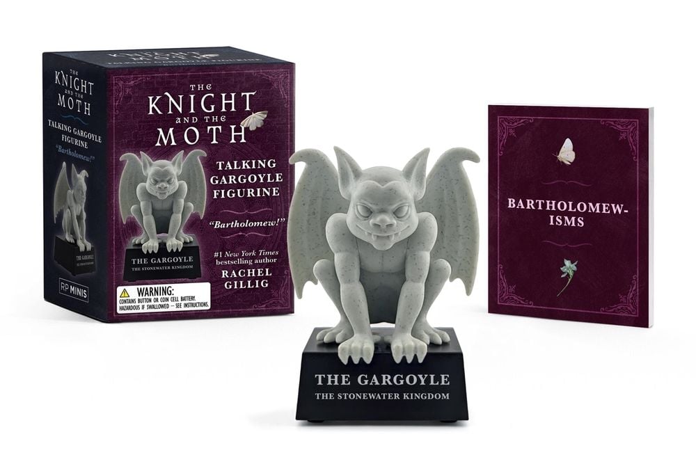 The Knight and the Moth Talking Gargoyle Figurine by Rachel Gillig - ISBN: 9798894143842