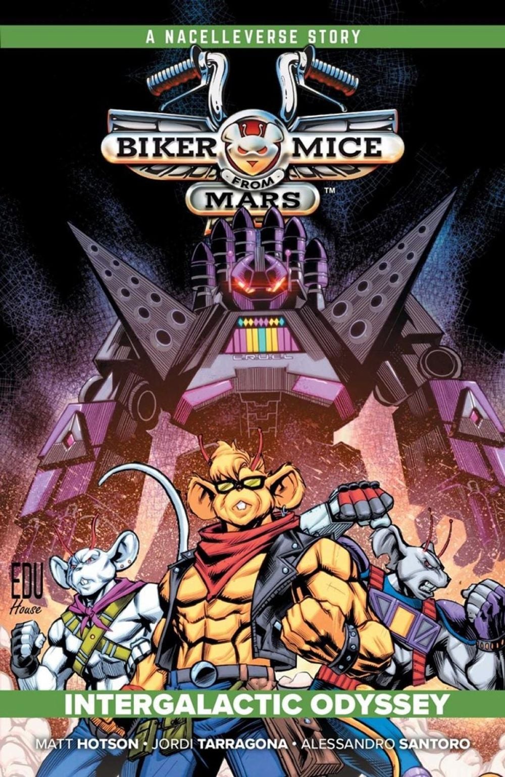 Biker Mice from Mars Vol. 2: Intergalactic Odyssey by Matt Hotson - ISBN: 9798894881171
