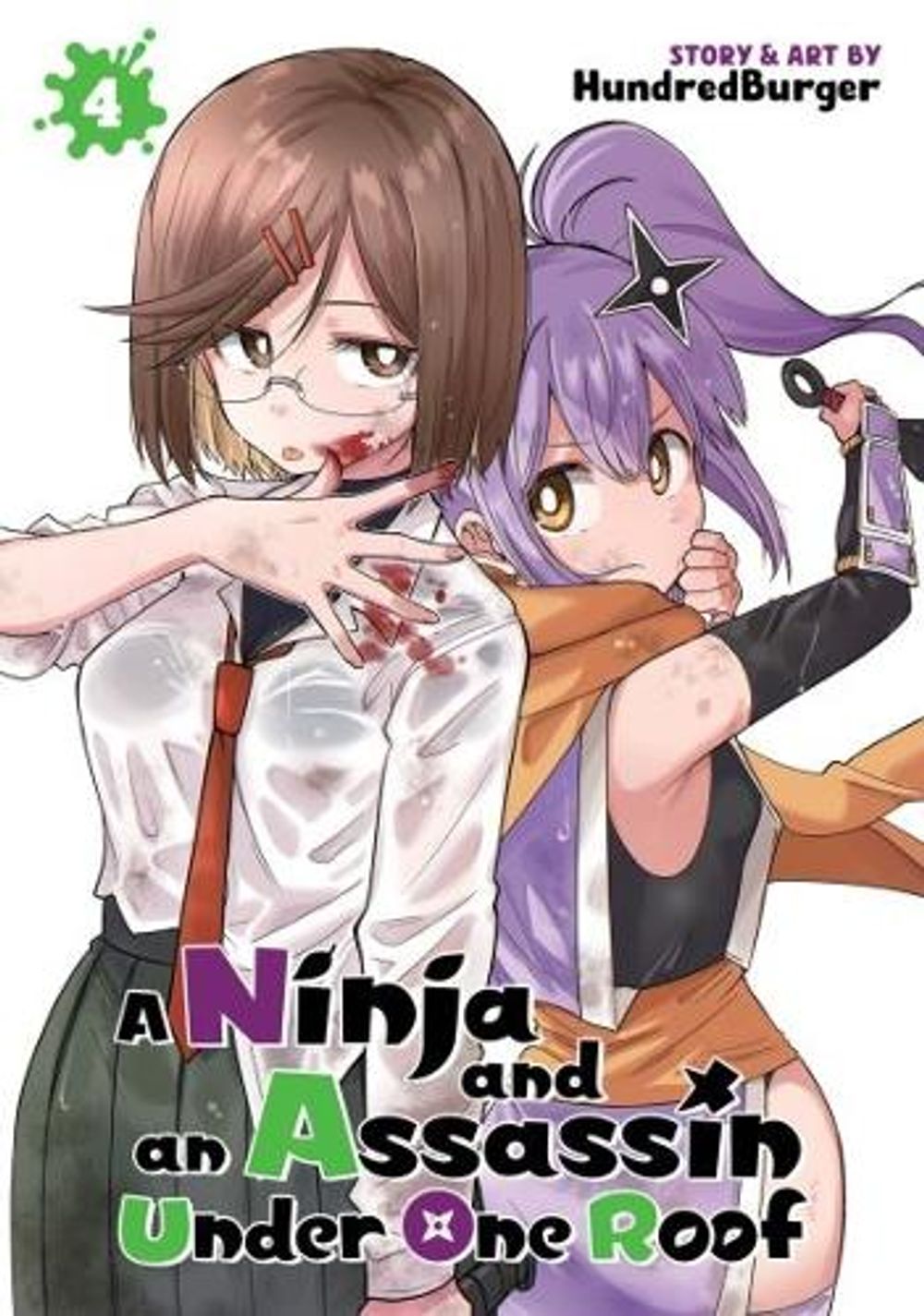 A Ninja and an Assassin Under One Roof Vol. 4 by HundredBurger - ISBN: 9798895619407