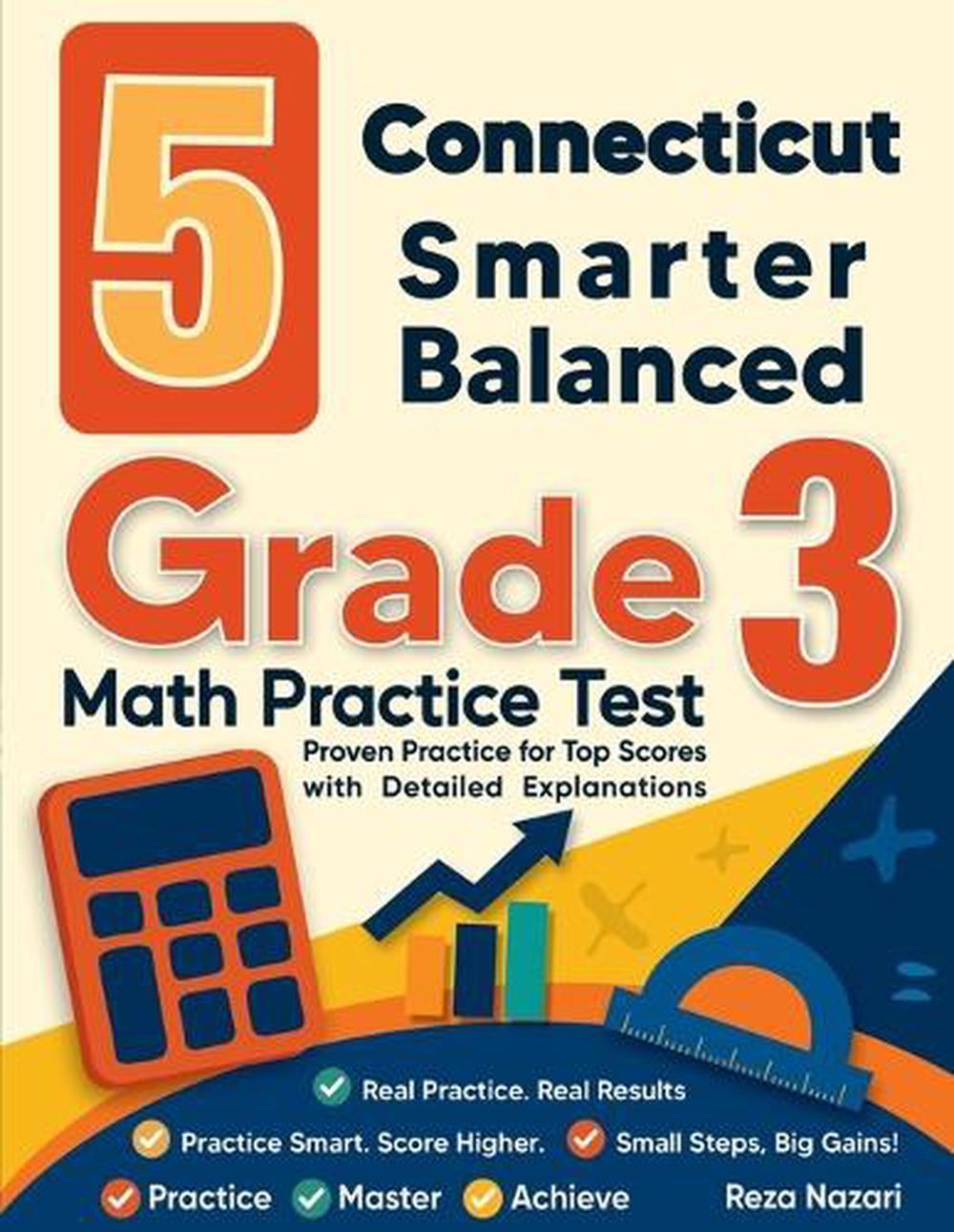 5 Connecticut Smarter Balanced Grade 3 Math Practice Tests by Nazari ...