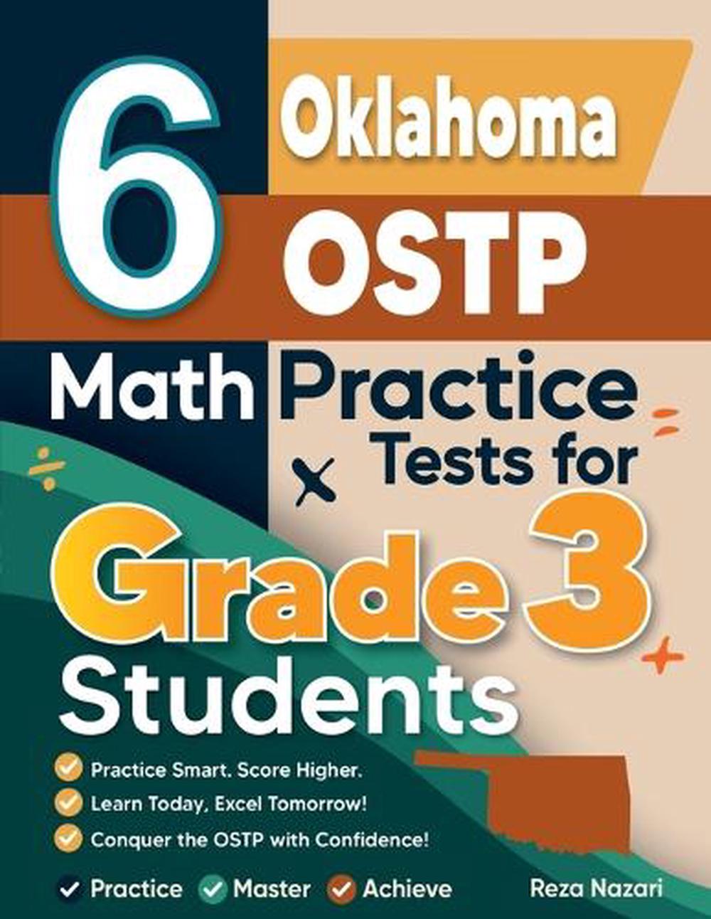 6 Oklahoma OSTP Math Practice Tests for Grade 3 Students by Reza Nazari ...