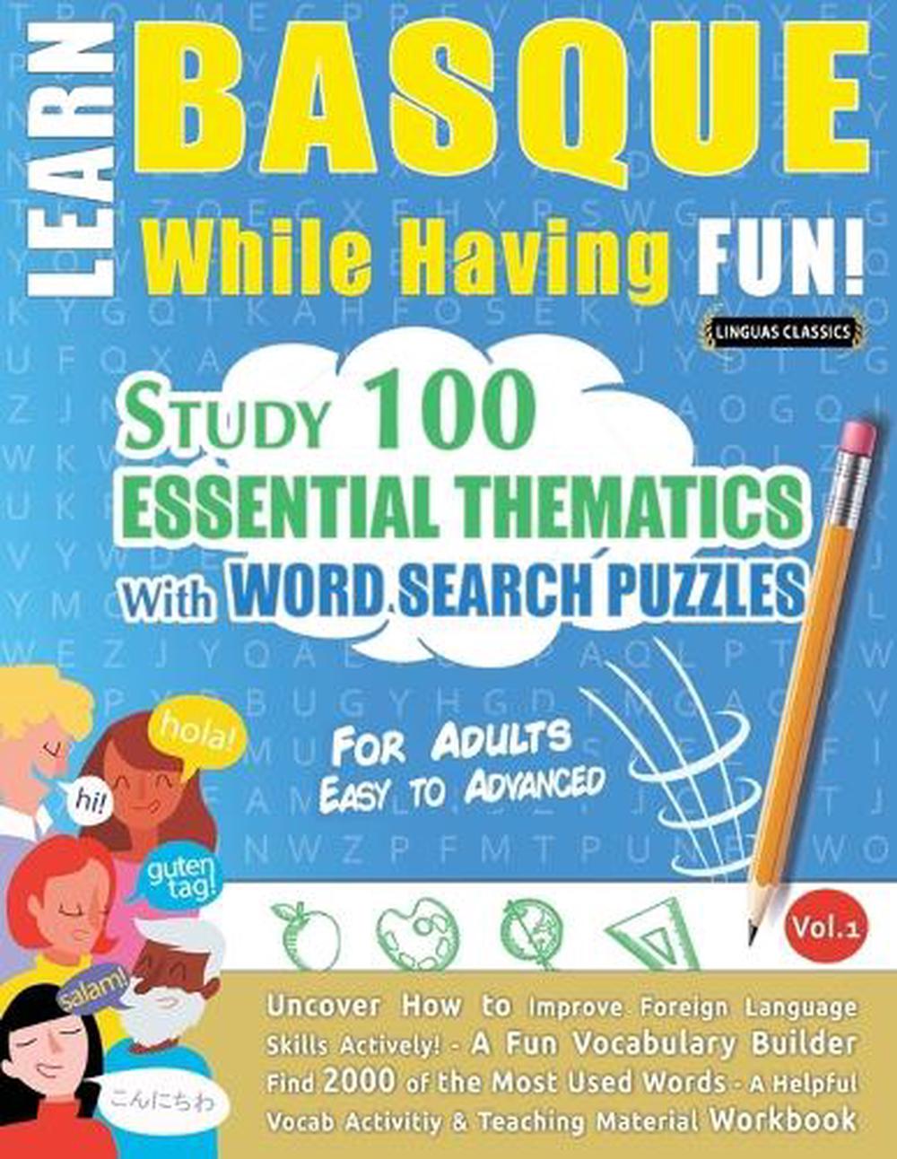 Learn Basque Language Learn Basque While Having Fun! - For Adults by Linguas Classics ...