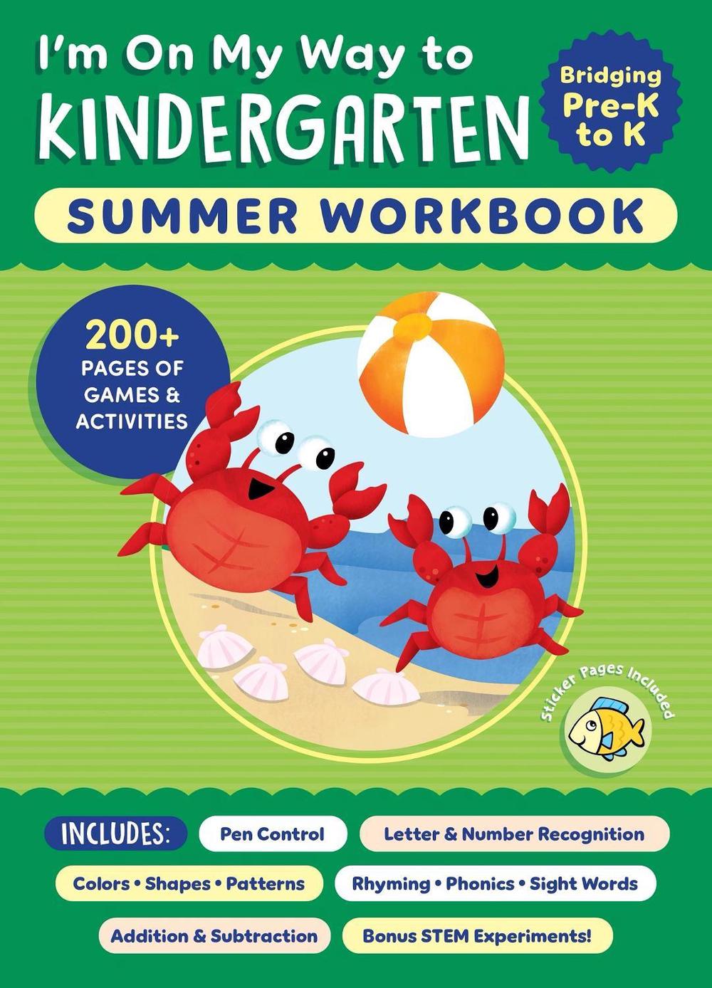 I'm On My Way to Kindergarten Summer Workbook, 9798897170586