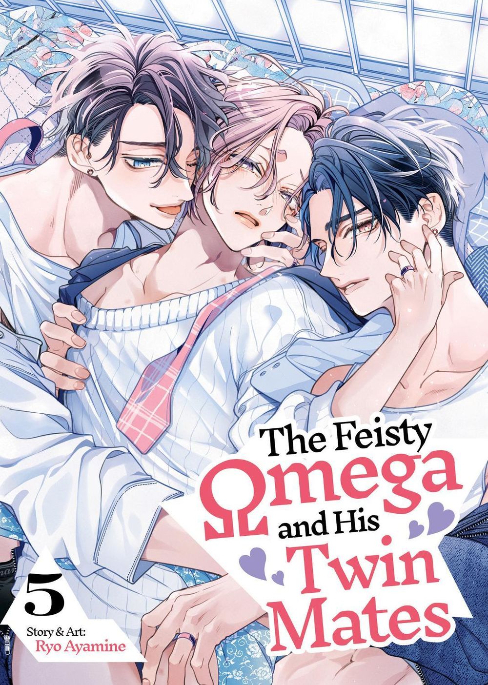 The Feisty Omega and His Twin Mates Vol. 5 by Ryo Ayamine - ISBN: 9798897652280