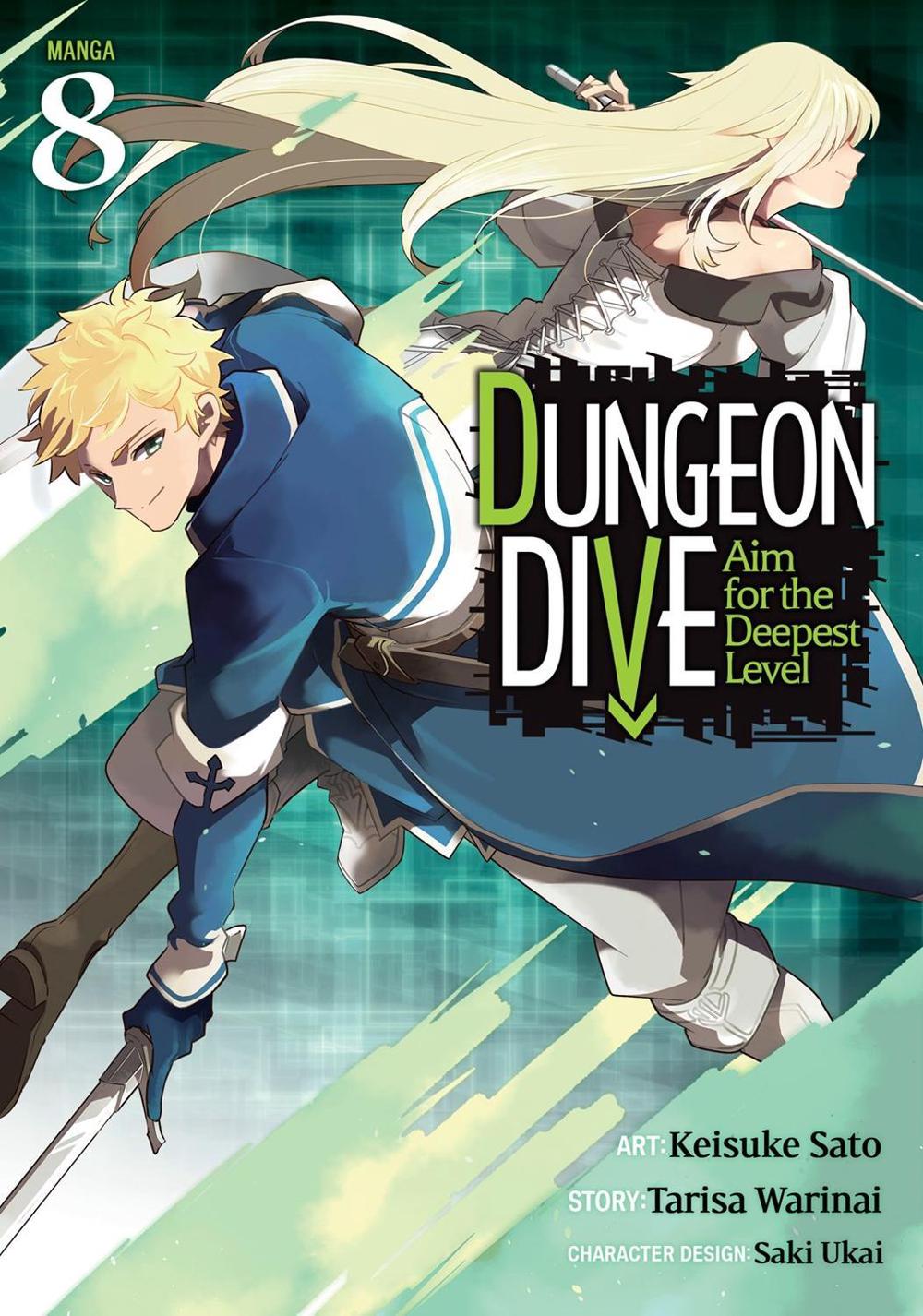 DUNGEON DIVE: Aim for the Deepest Level (Manga) Vol. 8, 9798897653317