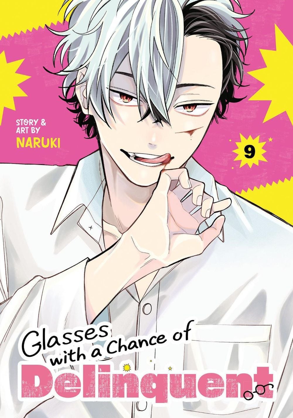 Glasses with a Chance of Delinquent Vol. 9 by Naruki - ISBN: 9798897659104