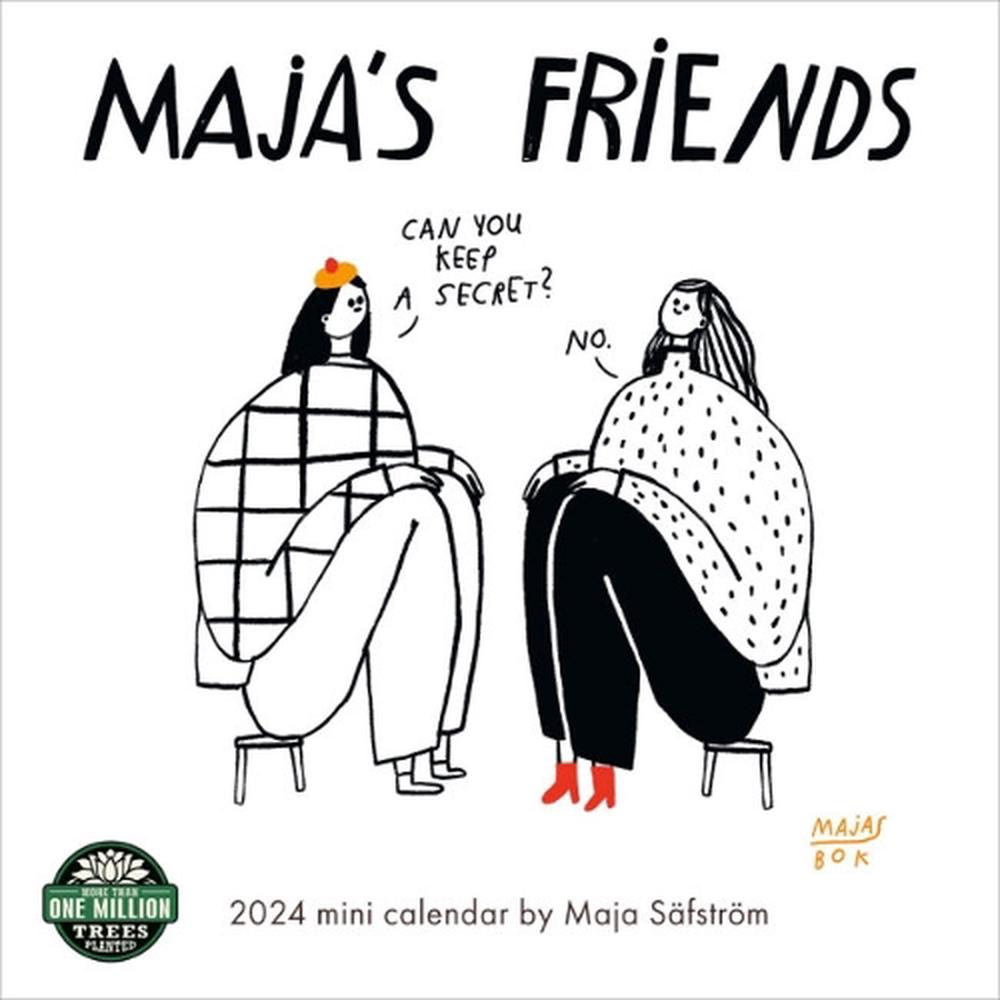 Maja'S Friends 2024 Mini Calendar, 9798898000394
