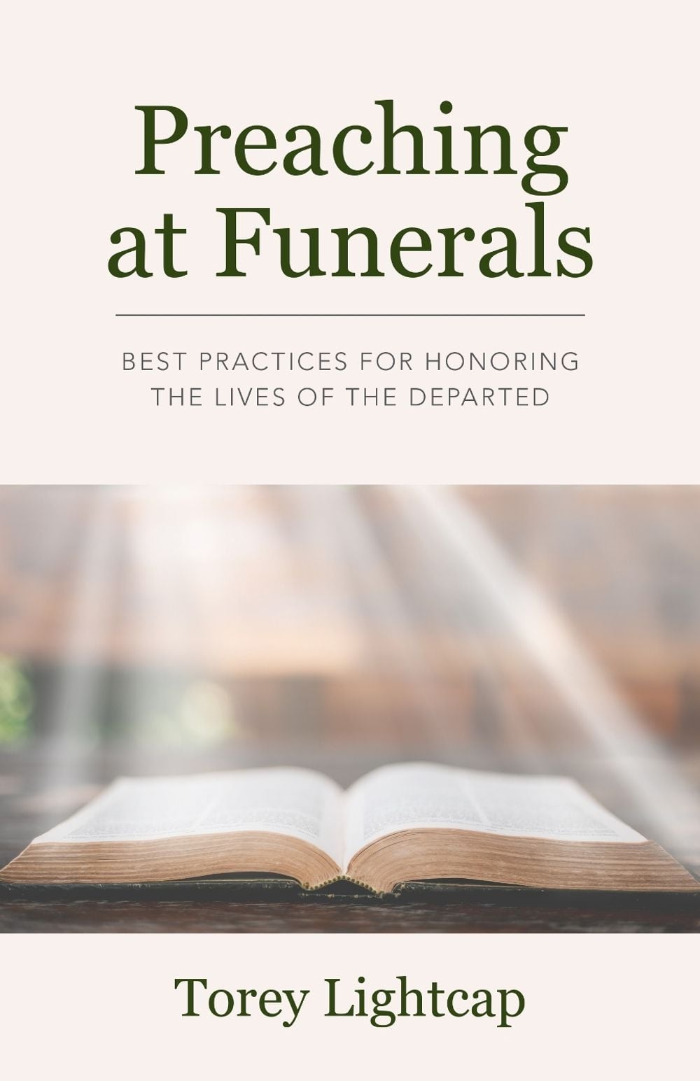 Preaching at Funerals by Torey Lightcap - ISBN: 9798898950347