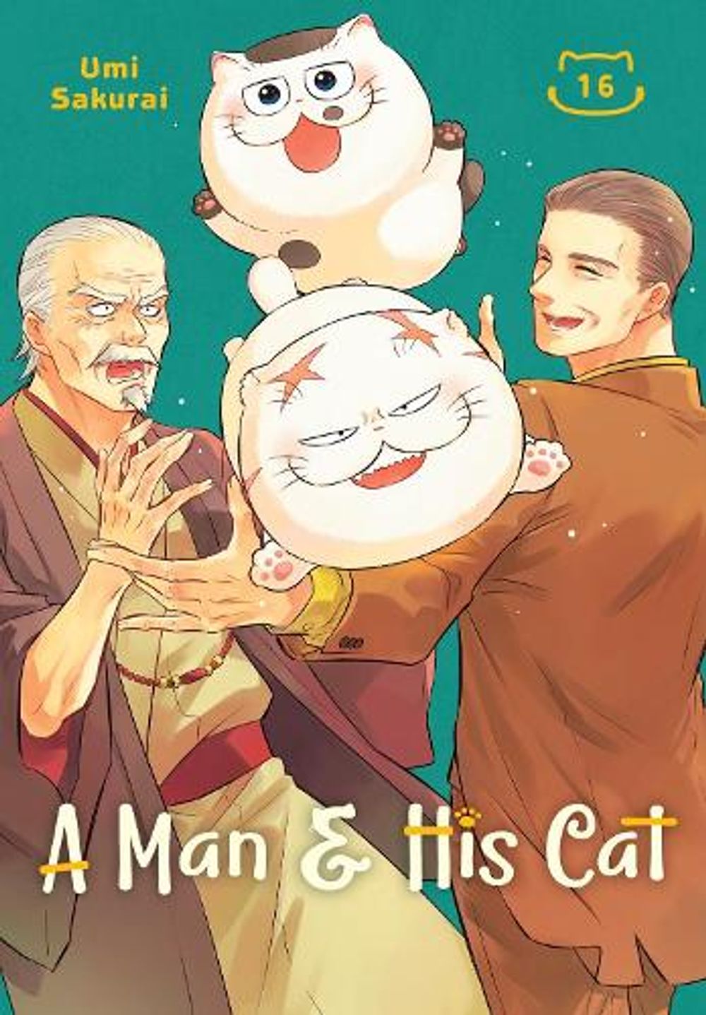 A Man and His Cat 16 by Umi Sakurai - ISBN: 9798899100529