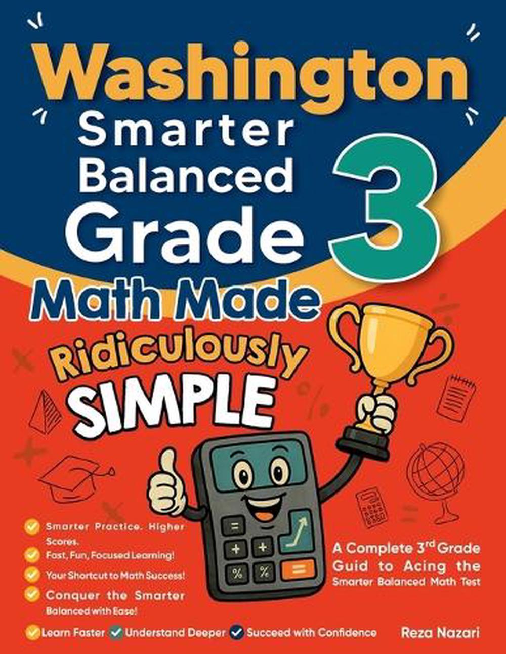 Washington Smarter Balanced Grade 3 Math Made Ridiculously Simple by ...