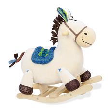 padded rocking horse