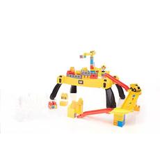 mega bloks caterpillar table construction site