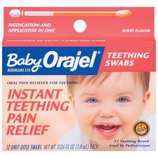 orajel teething swabs