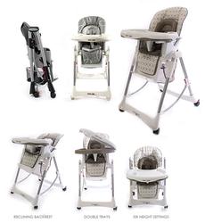 Love N Care Deluxe Techno Highchair Grey Swirl Buy Online At