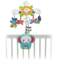 fisher price rainforest crib rail soother