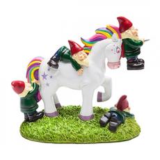 BigMouth Inc Unicorn Gnome Massacre Garden Gnome