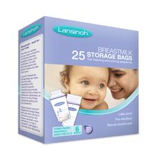 25 Pack Lansinoh Milk Storage Bags