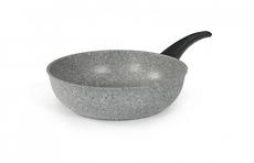 Meteore Non-Stick Deep Frypan with Flat Lid and Helper 30cm