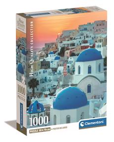 Clementoni Santorini Puzzle, 1000pc