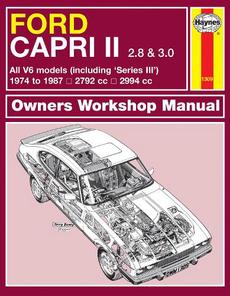 Ford Capri 2.8 & 3.0 Owner's Workshop Manual by Haynes Publishing