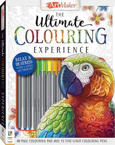 Art Maker Masterclass Collection: Mindwaves Colouring - Art Kits - Art +  Craft - Adults - Hinkler