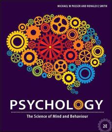 Psychology: The Science Of Mind And Behaviour, 2nd Edition By Passer ...