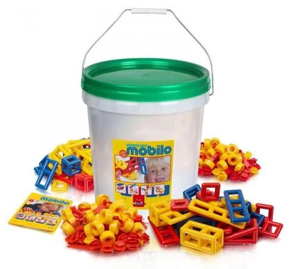 Mobilo Giant Giant Bucket With Lid, 416 Piece by Mobilo - ISBN: 4260661519068