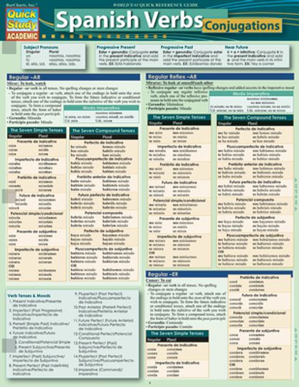 Spanish Verbs - Conjugations by Elizabeth Ronne - ISBN: 9781423231158