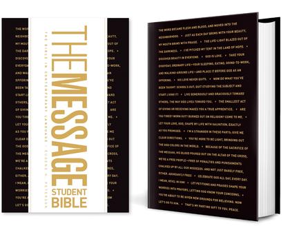 The Message Student Bible (Hardcover) by Eugene H. Peterson - ISBN: 9781641588041