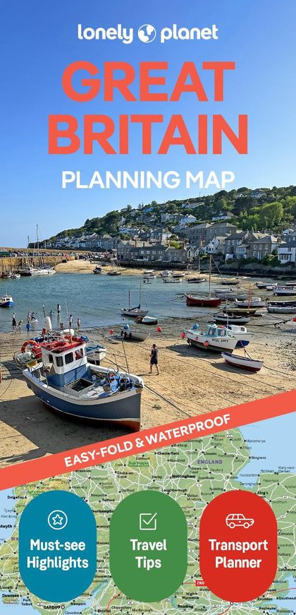 Lonely Planet Great Britain Planning Map by Lonely Planet - ISBN: 9781787015722