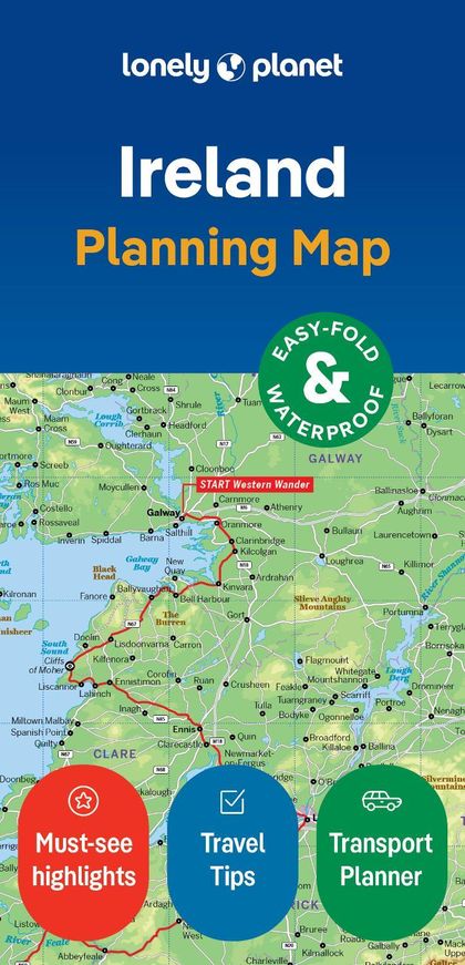 Lonely Planet Ireland Planning Map by Lonely Planet - ISBN: 9781787015814