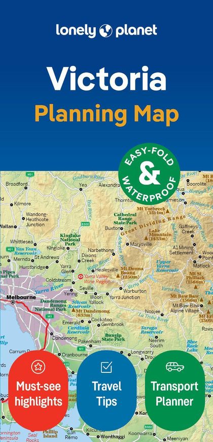 Lonely Planet Victoria Planning Map by Lonely Planet - ISBN: 9781788688949