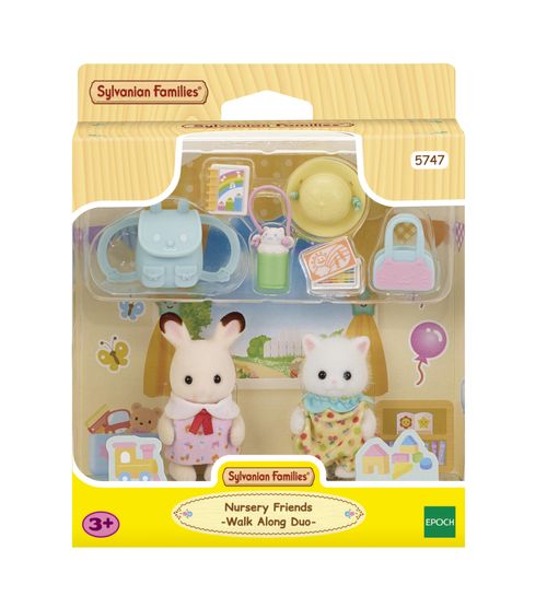 Poussette Nursery Sylvanian Families – Accessoire Pour Maison De Poupée – Dès 3 Ans – Réf. 5156