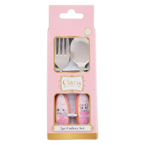 Claris The Chicest Mouse In Paris Cutlery Set, 2 Piece by Claris The Chicest Mouse In Paris - ISBN: 9319057021618